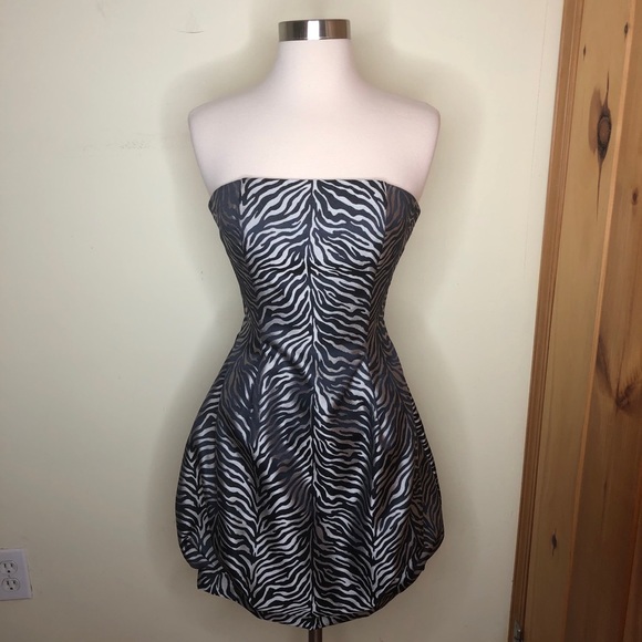 Vintage Cache Zebra Dress - Picture 5 of 12